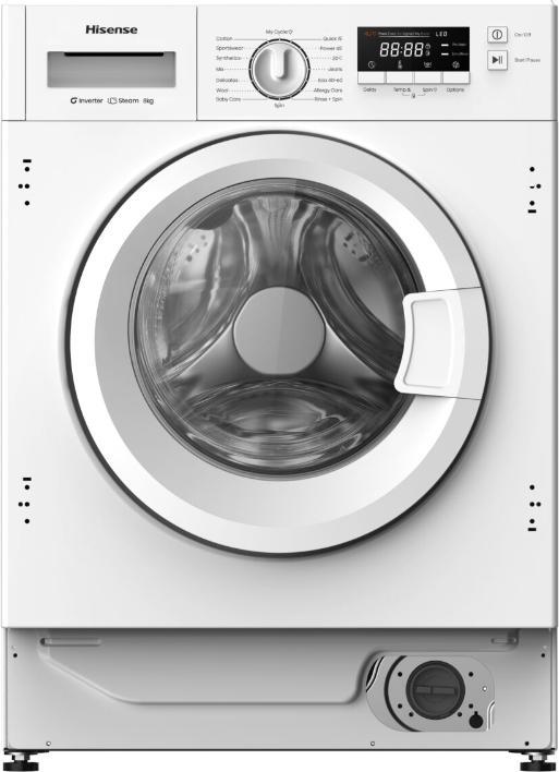 Actual product image Hisense WF3M841BWIES (8 kg, Left)