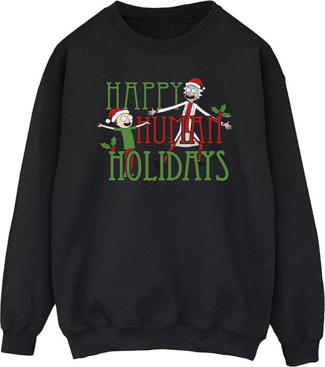 Produktbild Rick And Morty Happy Human Holidays Sweatshirt (M)