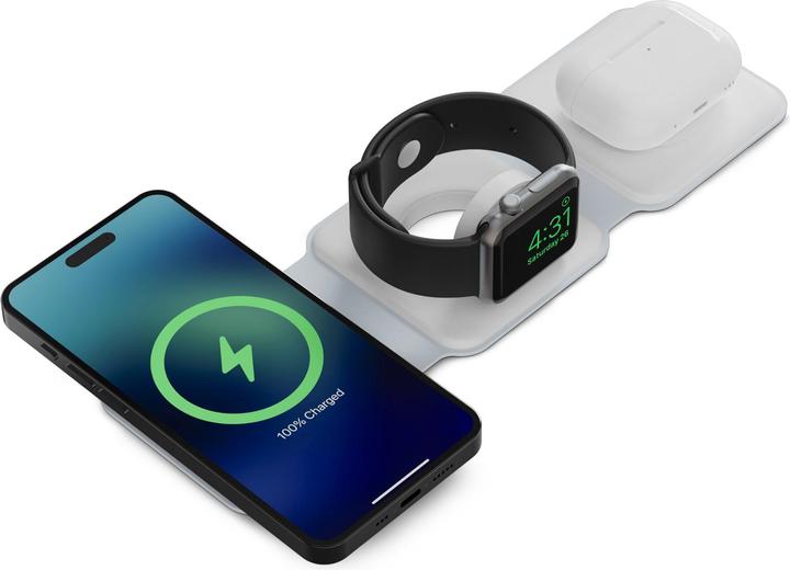 Produktbild KSIX 15 W 3in1 wireless charger (15 W)