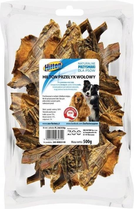 Produktbild Hilton Rinderkehlkopf – Leckerbissen für Hunde – 500 g (Adult, 500 g)