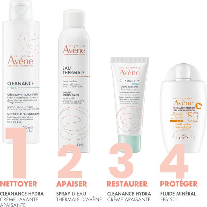 Actual product image Avène Cleanance Hydra Soothing Cleansing Cream (Cleansing lotion, 200 ml)