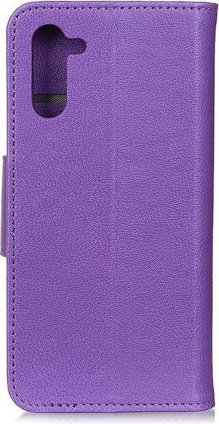 Actual product image MU Classic Litchi Leather Bookcover Series (Motorola Edge)