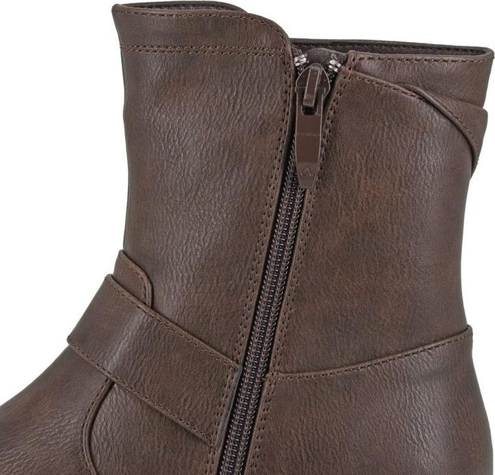 Actual product image Cipriata Womens/Ladies Tilda PU Biker Boots (42)