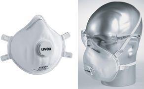 Actual product image Uvex Safety Fine dust mask with valve FFP3 (FFP3, 3 x)