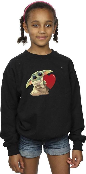 Immagine prodotto Star Wars The Mandalorian The Kids With Heart Felpa Ragazze (152, 158)