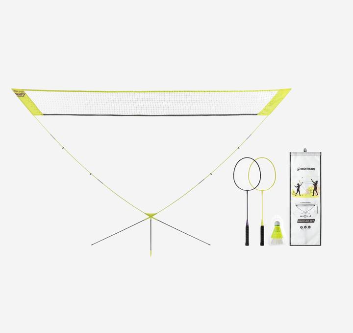 Actual product image Perfly Badminton Set - Discover Set 3M V2 gelb