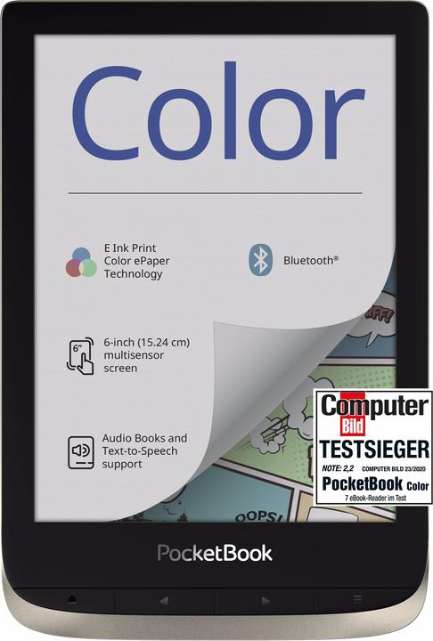 PocketBook Color (6", 16 GB, Moon Silver)