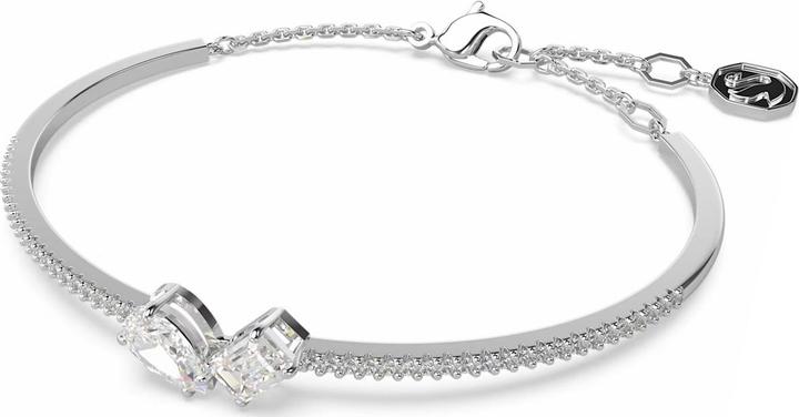 Image du produit Swarovski Mesmera Bracelet-jonc Diverses coupes Blanc (17.30 cm, Métal Swarovski)