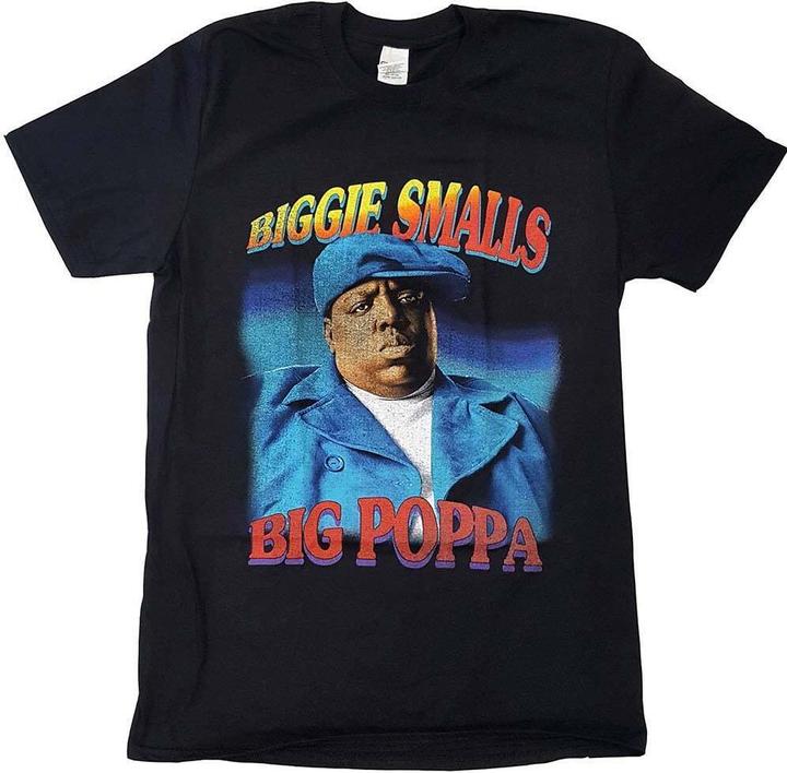 Immagine prodotto Biggie Smalls Maglietta Big Poppa Unisex Adulto (S)