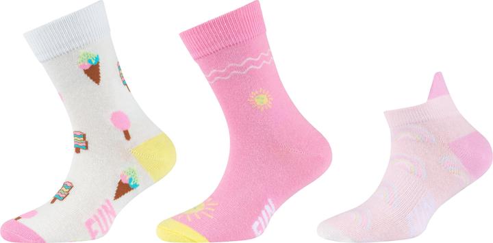 Fun Socks Socken und Sneakersocken (3er Pack, 35)
