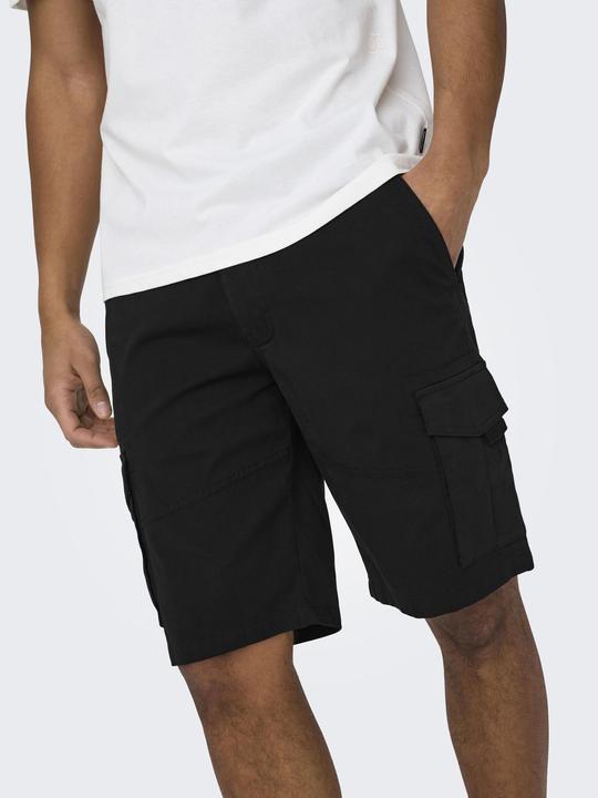 Produktbild Only & Sons Normal geschnitten Cargoshorts Cargo Shorts (L)
