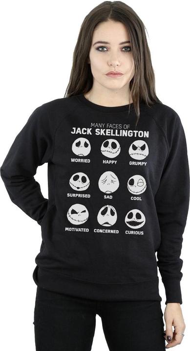 Image du produit Disney - Sweat NIGHTMARE BEFORE CHRISTMAS THE MANY FACES OF JACK - Femme (XL)