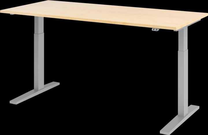 Produktbild Hammerbacher UPLINER-K-Schreibtisch, elek. verstellb,700-1200mm, BxT 1800x800mm, Ahorn-Dekor (1800 x 800 x 700 mm)