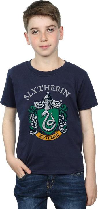Actual product image Boys Slytherin Crest T-Shirt (140, 146)