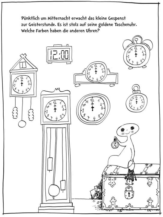 Image du produit Le petit fantôme (à colorier, à continuer de colorier, à dessiner soi-même)