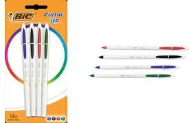 Produktbild Bic CRISTAL UP - Kugelschreiber (Mehrfarbig, 4 x)