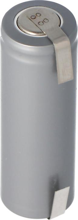 Immagine prodotto Panasonic Akku HHR-120 für Rasierer, Rasierapperate mit Lötfahne U-Form (1 pz., 4/5 AA, 1200 mAh)