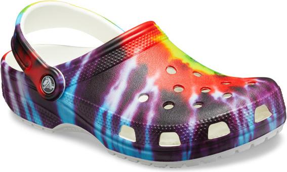 Actual product image Crocs Classic Tie Dye Graphic Clog (37)