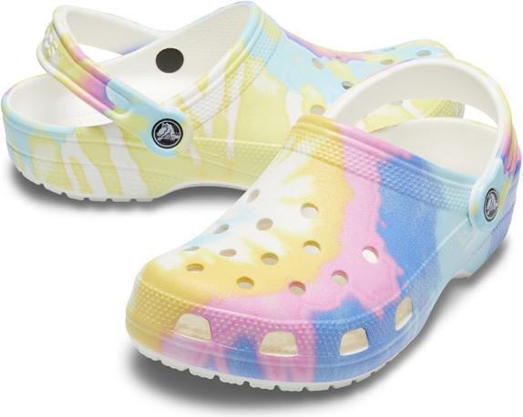 Actual product image Crocs Classic Tie Dye Graphic Clog (37)