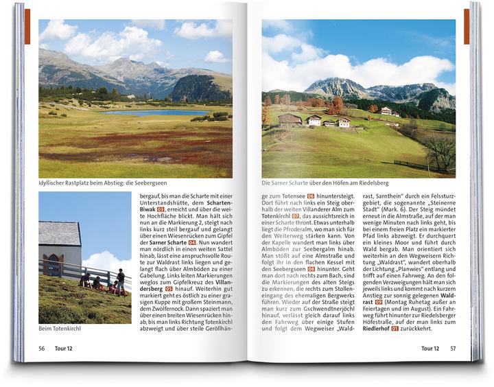 Produktbild Wanderführer Bozen, Sarntal, Ritten, Eppan, Kalterer See, Seiser Alm, Rosengarten, 55