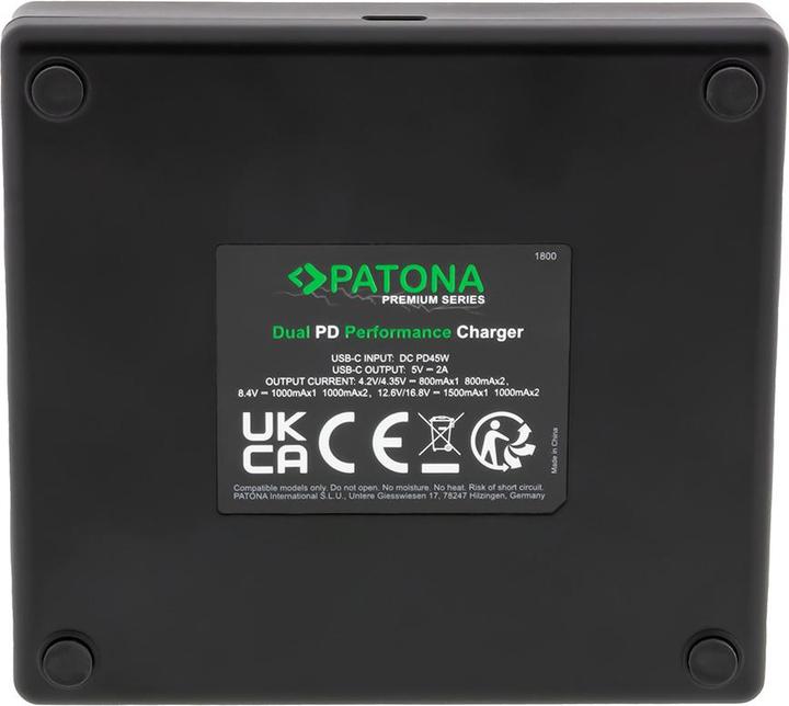 Image du produit Patona Dual PD OM Olympus BLX-1 USB-C (Chargeur)
