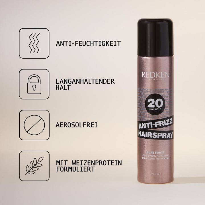 Actual product image Redken Anti-Frizz Hairspray (250 ml)