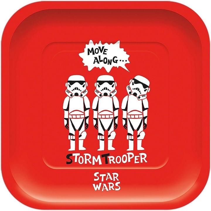 Star Wars Stormtrooper Partyteller aus Papier (4er Pack) (4 x)