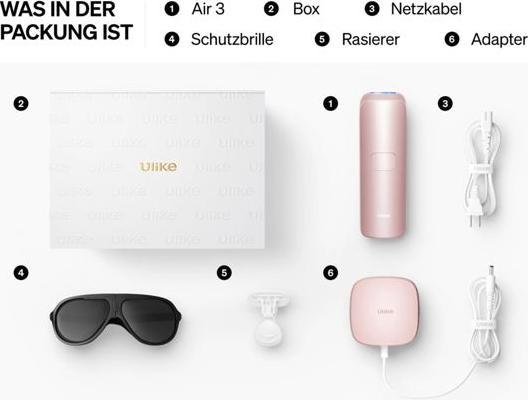 Actual product image Ulike Air3 Pink