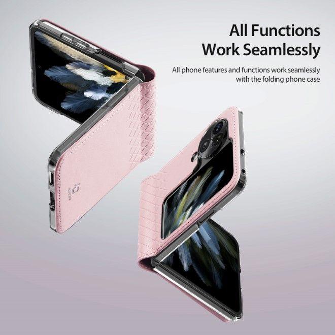 Image du produit Dux Ducis Bril Series Housse en cuir (Oppo Find N3 Flip)