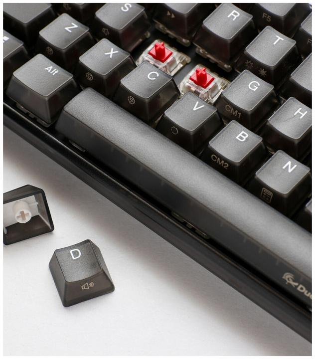 Actual product image Ducky One 3 Aura Black Mini Gaming Keyboard, RGB LED - MX-Brown (US) (Eng. Int., Cable)