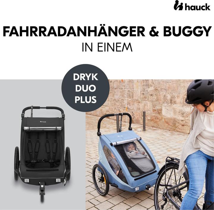 Produktbild Hauck Dryk Duo Plus Fahrradanhänger