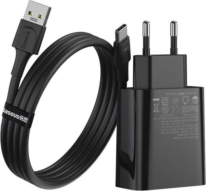 Baseus Speed PPS Quick Charger Set U+C 30W VOOC Edition (30 W)