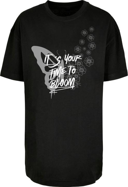 Merchcode Ladies It's Your Time To Bloom Oversized Boyfriend Tee - 118375