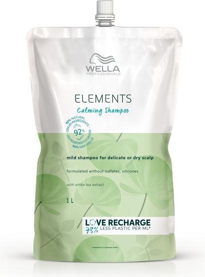 Produktbild Wella Elements Calming Shampoo Pouch (1000 ml, Flüssiges Shampoo)