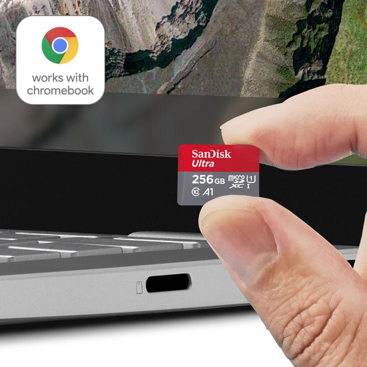 Produktbild SanDisk Ultra Chromebook (256 GB, microSDXC, U1, UHS-I)