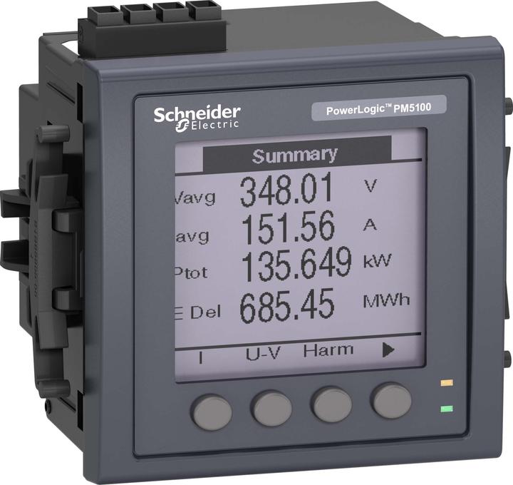 Immagine prodotto Schneider Electric Misuratore di potenza PM5100, uscita impulso/seriale, MID
