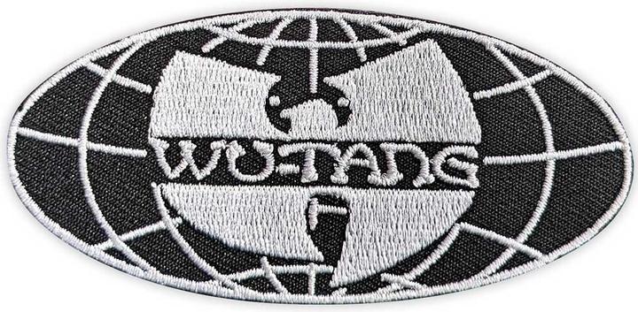 Actual product image Wu Tang Clan Worldwide Woven Iron On Patch (1 x)
