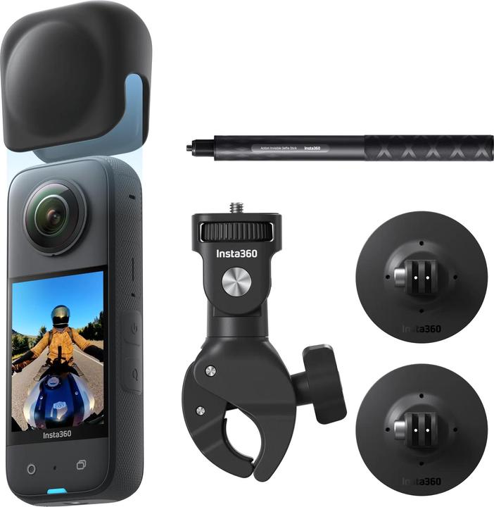 Immagine prodotto Insta360 X3 Motorcycle Kit (30p, WiFi, Bluetooth, NFC)