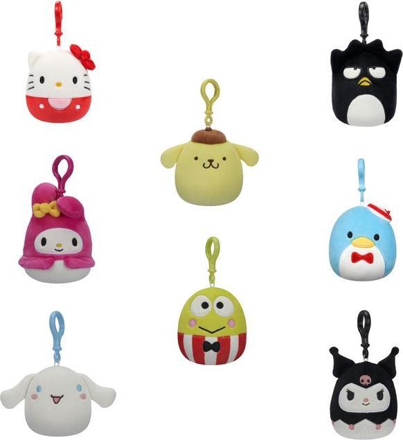 Produktbild Squishmallows HELLO KITTY Clip-on Plüsch 8 cm, ast W20