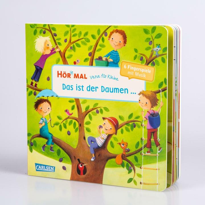 Actual product image Listen: Verses for little ones: That's the thumb (German)
