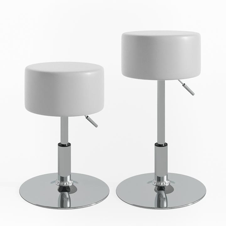 Actual product image Vicco Stool Design, White, 33 x 67 cm for dressing table