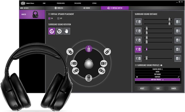 Actual product image Cooler Master MH670 (Wireless)