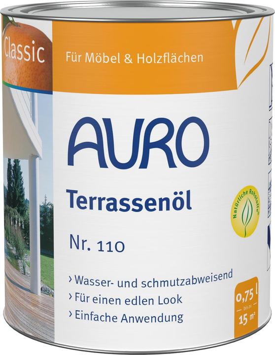 Image du produit AURO Huile de terrasse 110 (Bangkirai, 2.50 l)