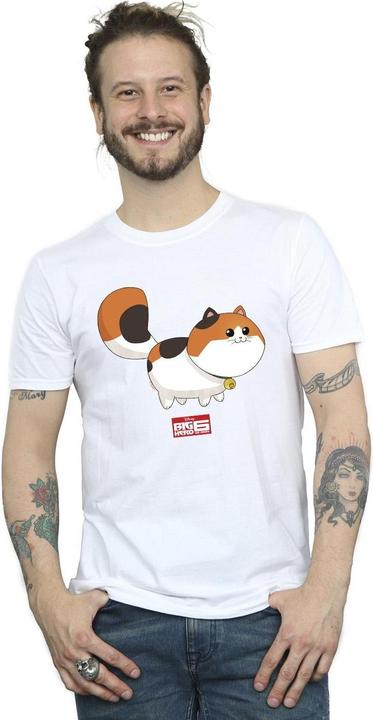 Immagine prodotto Disney Big Hero 6 Baymax Kitten Pose Maglietta Uomo (XL)