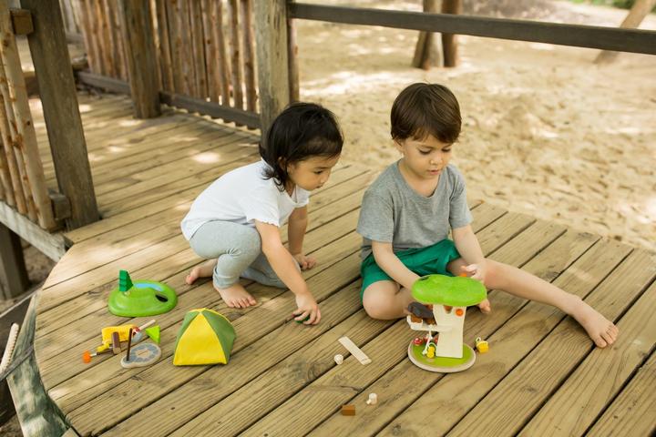 Actual product image Plantoys PlanWorld tree house