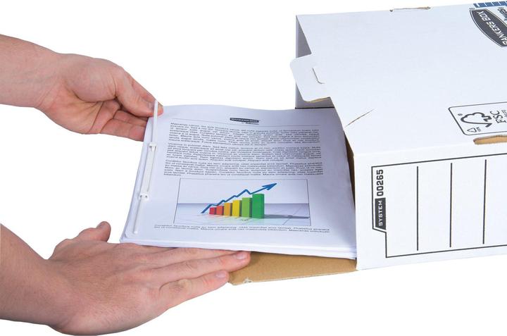 Actual product image Fellowes Archive clips white