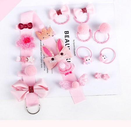 Image du produit Activity Board Lot de 18 pinces à cheveux pour filles, bijoux de cheveux pour filles, pinces à cheveux avec boîte (18 pcs)