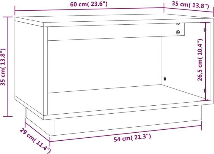 Immagine prodotto VidaXL Fiona (60 x 35 x 35 cm)