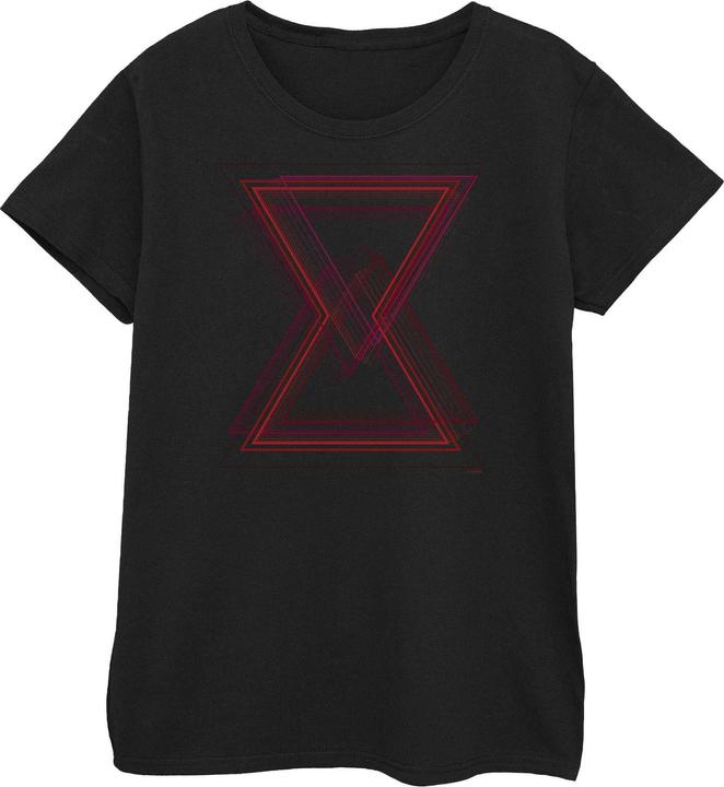 Avengers Infinity War Schwarze Witwe Linien Baumwolle TShirt