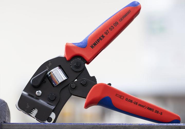 Actual product image Knipex Self-Adjusting Crimping Pliers for wire ferrules (190 mm)